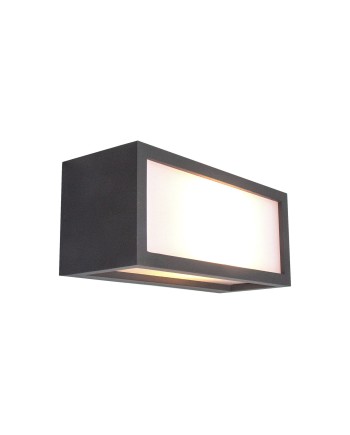 UTAH * APLIQUE EXTERIOR GRIS OSCURO  IP65 - 1L*E27